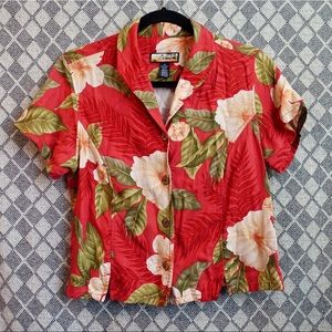 Women's Hawaiian Shirt Havana Jacks Cafe